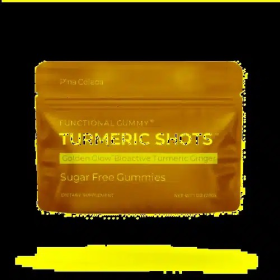 SUGAR FREE â€“ Golden Glow Turmeric & Ginger Gummies (12-Pack)