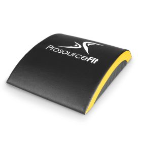 Abdominal Mat (Option: Black/Yellow)