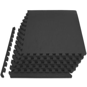 Exercise Puzzle Mat 3/4-in (Option: Black)