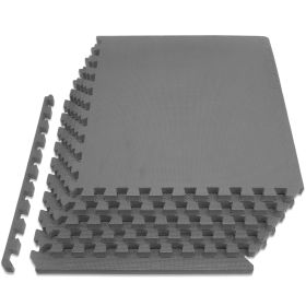 Exercise Puzzle Mat 3/4-in (Option: Grey)