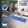 Extra Thick Yoga and Pilates Mat  1/2-in