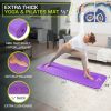 Extra Thick Yoga and Pilates Mat  1/2-in