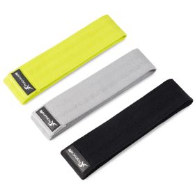 Fabric Loop Resistance Band Set (Option: Green/Grey/Black)