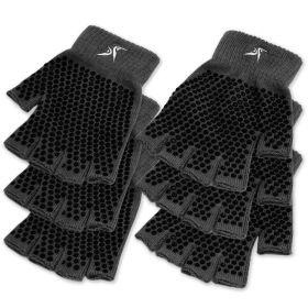 Grippy Yoga Gloves (Option: Black 3PK)