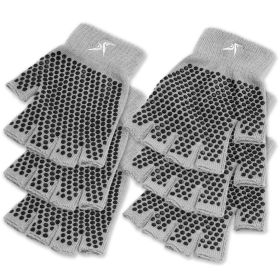 Grippy Yoga Gloves (Option: Grey 3PK)