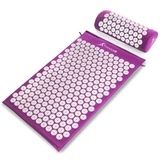 Acupressure Mat and Pillow Set (Option: Purple)