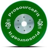 Color Training Bumper Plate (Option: 25lb - Green)