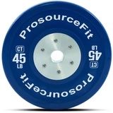 Color Training Bumper Plate (Option: 45lb - Blue)