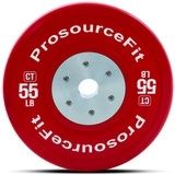 Color Training Bumper Plate (Option: 55lb - Red)