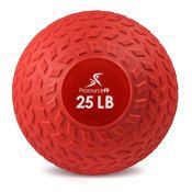 Tread Slam Ball 25 lb (Option: Red)