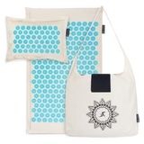 Ki Acupressure Mat and Pillow Set (Option: Paradise Cove)