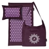 Ki Acupressure Mat and Pillow Set (Option: Royal Lilac)