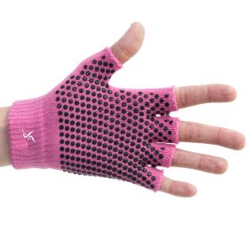 Grippy Yoga Gloves (Option: Pink)