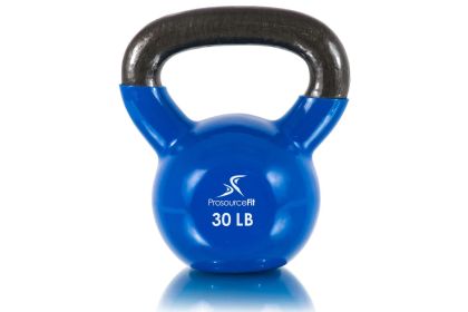 Vinyl Coated Iron Kettlebell (Option: 30lb)