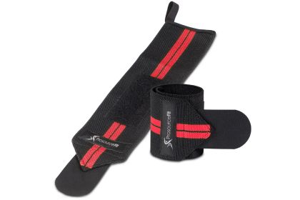 Weight Lifting Wrist Wrap with Loop (Option: Red)