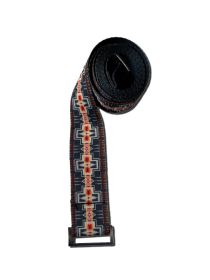 Yune Metal Buckle Yoga Strap Pendleton (Color/Pattern: Harding Black)